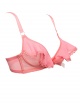 SS14 Almost Famous Silk Flounce Pretty Bra (Pink)